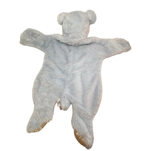 Douglas Baby Lovey Security Blanket Blue bear Sshlumpies 22" - Picture 2 of 7